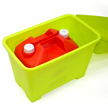 【コンテナチェアーL】灯油缶スツールイス椅子収納ボックスボックス収納フタ付き鍵付きおもちゃボックスおもちゃ箱おもちゃ入れ座れるフィット食品バス用品踏み台座れる収納隠して座るチェアーかわいいカラフル伸和シンワ