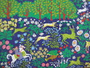 【アルメダール Almedahls Jakten ジャクテン ネイビー 】アルメダール生地1巾約60cm単位カット販売
