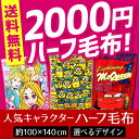 ハーフ毛布 100×140cm ハーフケット 毛布 ジュニア毛布 ひざ掛
