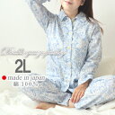 【 クーポン 配布中 】レディース ダブルガーゼパジャマ ガーゼパジャマ 2L LL XL ダブルガーゼ 綿100 ペイズリー 春 秋 夏 冬 おしゃれ ピンク ブルー べージュ【 受注生産 】