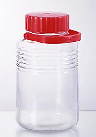 石塚硝子　アデリア梅酒瓶　抗菌貯蔵びん　5L安心の日本製、ガラスの厚みが違います！