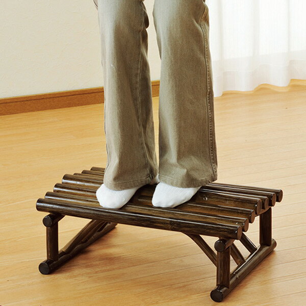 籐　健康足踏み【R253B】 （ ラタン 健康器具 ）【ポイント最大13倍】足腰にやさしく心地よい適度なしなり 籐 ラタン 健康器具