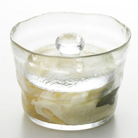 ガラス製 浅漬鉢 CL( 漬物 浅漬け 容器 漬物樽 便利グッズ )