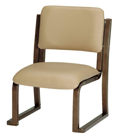 ローチェア(肘なし）　スタッキング可能　ベージュ（ 座椅子 座イス 木製 送料無料 ）【smtb-k】【ky】【ポイント最大11倍】座面が低めの椅子座椅子 座イス スタッキング 木製 送料無料