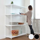 【在庫限り・入荷無し】スチールラック 4段 メタルメッシュラック 幅120cm ( 送料無料 ラック スチール シェルフ スチールシェルフ スチール棚 メッシュ棚 幅 120 収納棚 収納ラック 棚 テレビ台 レンジ台 本棚 シンプル 黒 白 )