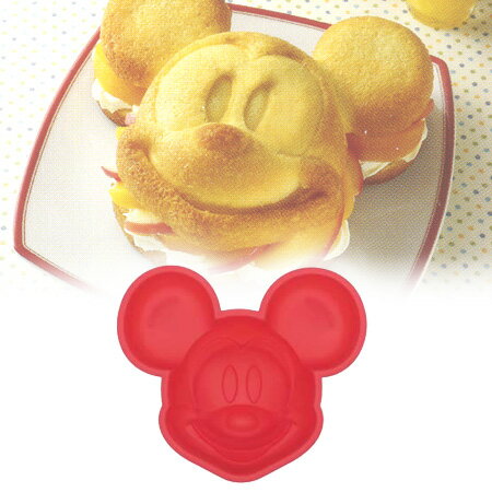 キャラクター　シリコンスポンジケーキ型　ミッキーマウス （ 製菓用具 スポンジケーキ型 シリコン製 ）