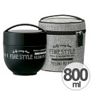 保温弁当箱 カフェ丼保温ランチジャー どんぶり型 専用バッグ付 ファインスタイル 800ml 超軽量 ( 丼ランチボックス コンパクトタイプ カフェ丼 お弁当箱 保温 保冷 軽量 ランチボックス 弁当箱 ランチジャー 電子レンジ対応 食洗機対応 )
