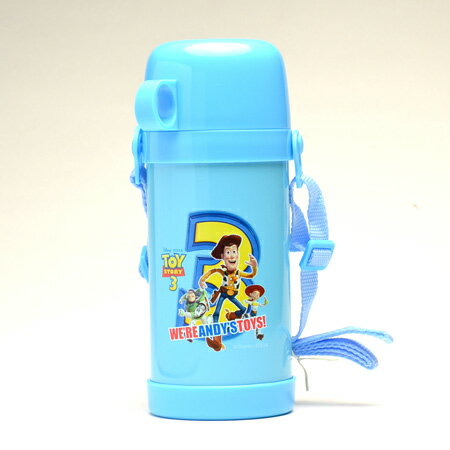 子供用水筒　トイ・ストーリー　コップ付ステンレスボトル　600ml　保温　保冷（ キャラクター トイストーリー ）