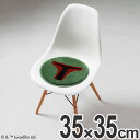 チェアパッド スターウォーズ スミノエ ボバフェット BOBA FETT FACE ( 丸 滑り止め STAR WARS インテリアファブリック 座布団 椅子 チェアクッション 椅子用座布団 チェアー )