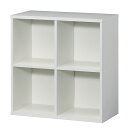 本棚として、飾り棚として、扉を自由にレイアウト。シェルフ チョイスフラップシステム CFS 8080R ホワイト