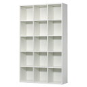 本棚として、飾り棚として、扉を自由にレイアウト。シェルフ チョイスフラップシステム CFS 2012R ホワイト