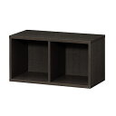 本棚として、飾り棚として、扉を自由にレイアウト。シェルフ チョイスフラップシステム CFS 4080R ブラック