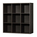 本棚として、飾り棚として、扉を自由にレイアウト。シェルフ　チョイスフラップシステム　CFS 1212R　ブラック