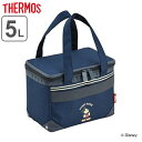 クーラーバッグ ミッキーマウス 5L サーモス(thermos) ソフトクーラー REH-005DS ( ショッピングバッグ 保冷バッグ クーラーボックス キャラクター mickey mouse 冷蔵ボックス 保冷 買い物バッグ 折りたたみ )