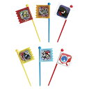 ピック アプリモンスターズ 9本入り キャラクター ( お弁当グッズ キャラ弁 ピックス デコ弁 子供用 子ども用 アプモン )