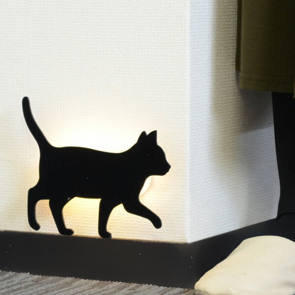 LEDライト　That’s Light！　CAT　WALL　LIGHT　てくてく （ 足元…...:livingut:10064429
