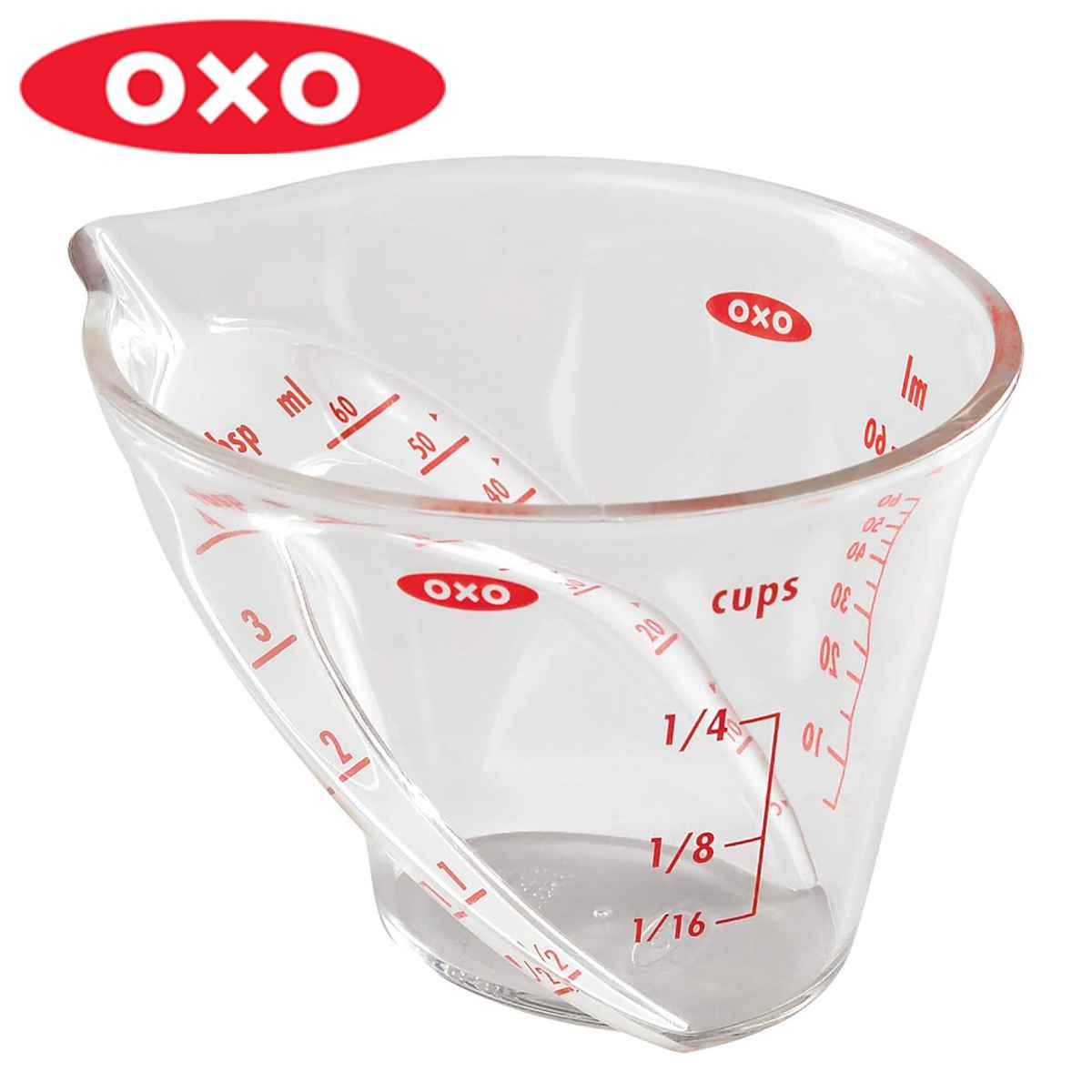 OXO　オクソー　アングルドメジャーカップ　ミニ　60ml （ メジャーカップ 計量カップ…...:livingut:10063554