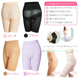 極薄骨盤引締めパンツ、ハイウエスト