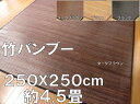 【色展開】【送料無料】艶のある心地良さ◆竹ラグ 竹マット 竹...