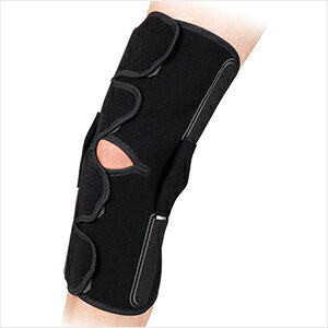 （数量限定）(膝サポーター)（Mサイズ）アルケア(ALCARE) 側方制限付膝サポーター ニーケアー・サポート - 膝関節の不安定性をサポートするベーシックタイプ。