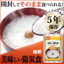美味しい防災食 梅粥 アルファフーズ【B】【D】【KB】5年...