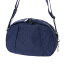 イザック YSACCS Polka Dots ラウンドショルダーバッグ (NAVY)
