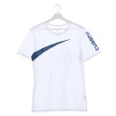 ナイキ NIKE ユニセックス 半袖Tシャツ ナイキ DRI-FIT ドライ ドライブレンド ロゴ スウッシュ Tシャツ 841632100
