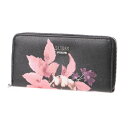 ゲス GUESS ASHVILLE MEDIUM ZIP AROUND WALLET (BLACK)