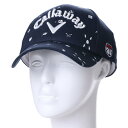 キャロウェイ Callaway メンズ ゴルフ キャップ サマーアイコンプリントツイルメッシュキャップ 7184516