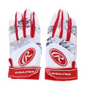 ローリングス Rawlings バッティンググローブ(両手) 5150BGJ-S-S 5150BGJ-S-S (レッド)