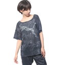 プーマ PUMA レディース フィットネス 半袖Tシャツ ダンサードレーピー グラフィックTシャツ 516173