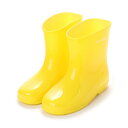 ケーズプラス K's PLUS 無地 シンプル レインシューズ スリップ防止 15cm-19cm キッズ.ジュニアベビー.男の子.女の子.長靴.レインブーツ.子供 (YELLOW)