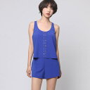 【アウトレット】ゲス GUESS SL GWENETH GROMMET ROMPER (HIGH DEF BLUE)