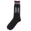 トミーヒルフィガー TOMMY HILFIGER ロゴソックス (ブラック)