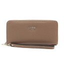 QX GUESS SHAILENE LARGE ZIP AROUND WALLET iTAUPEj