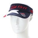 フィラ FILA レディース ゴルフ サンバイザー サンバイ...