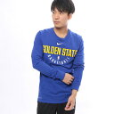 ナイキ NIKE バスケットボール 長袖Tシャツ GSW P...