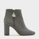 【アウトレット】アンクルブーツ ヒール / ANKLE BOOT HEELS (Grey)