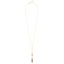 エゴイスト EGOIST カットストーンロングネックレス (WHITE)