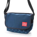 }nb^|[e[W Manhattan Portage Dot Print Casual Messenger Bag iNavyj