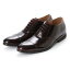 シティ フェローズ CITY FELLOWS 内羽根式ストレートチップ ビジネスシューズ CF-001 Straight Tip Made In Japan メイドインジャパン(DARK BROWN)