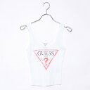 ゲス GUESS Originals CLASSIC LOGO TANK TOP (WHITE)【JAPAN EXCLUSIVE ITEM】