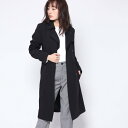 コムサイズム COMME CA ISM トレンチコート (ブラック)