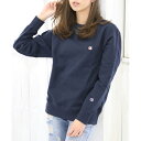 チャンピオン Champion 【Champion/チャンピオン】クルーネックスウェットシャツ (ネイビー【370】)