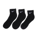 ナイキ NIKE ソックス 3P コットン クッション クォーター ソックス + モイスチャー マネジメント SX4703001 靴下