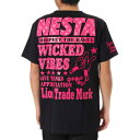 ネスタブランド Nesta Brand モノグラムピンクTEE (クロ)