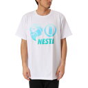 ネスタブランド Nesta Brand 吸水速乾グラデーションベーシックロゴTEE (シロ)