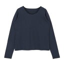 ティティベイト titivate シンプルロングTシャツ (ネイビー)