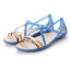 イーブス サプライ YEVS supply crocs isabella strappy sandal w (ブルー)
