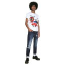 デシグアル Desigual ルチャリブレ半袖Tシャツ (WHITE)